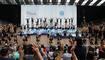 Liechtensteiner Delegation bei der Gymnaestrada 2023 in Amsterdam