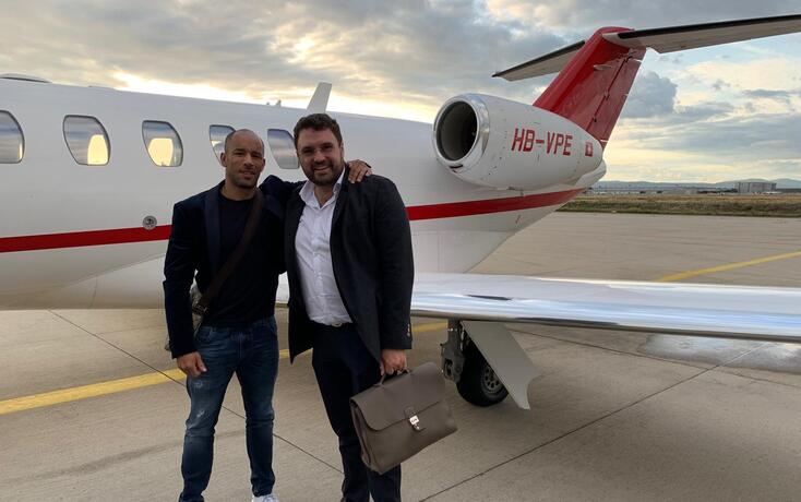 Mit Privatfl&uuml;gen und Luxusg&uuml;tern wurde James Ellington (l.) vermittelt, dass Florian Fritsch (r.) ein seri&ouml;ser Gesch&auml;ftsmann ist