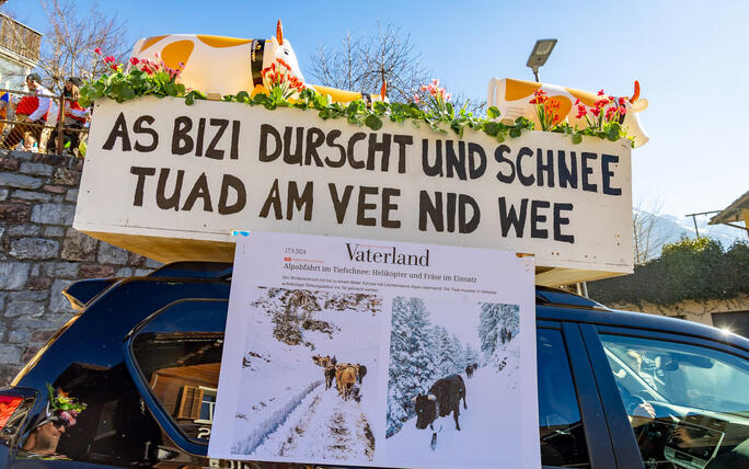 Fasnachtsumzug in Triesenberg (04.03.2025)