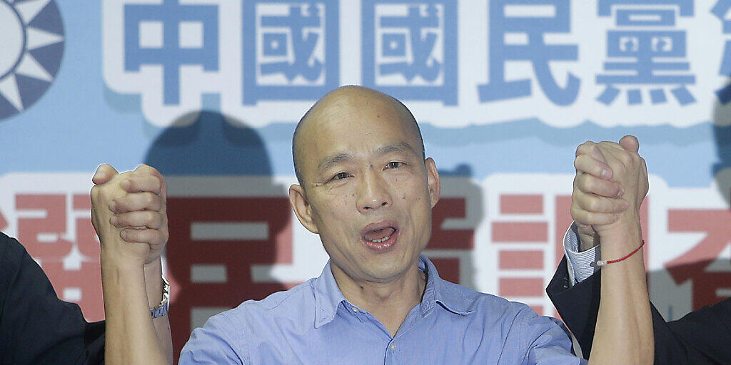 Der Bürgermeister der taiwanesischen Hafenstadt Kaohsiung, Han Kuo-yu, hat die parteiinterne Ausmarchung gewonnen und wird für die oppositionelle Kuomintang-Partei bei der Präsidentenwahl antreten.