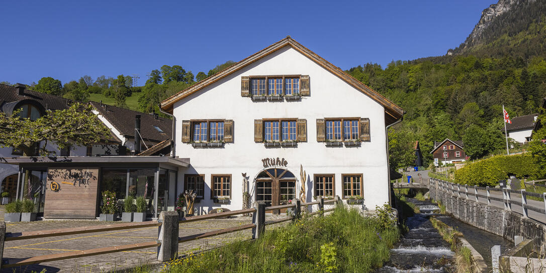 Restaurant Mühle in Oberschan